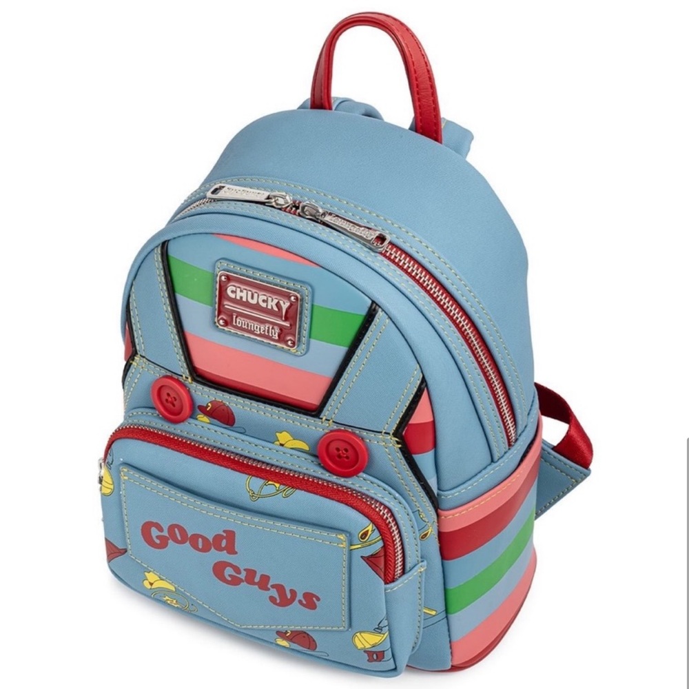 Loungefly Child's Play Chucky Cosplay Mini Backpack - Picture 3 of 6